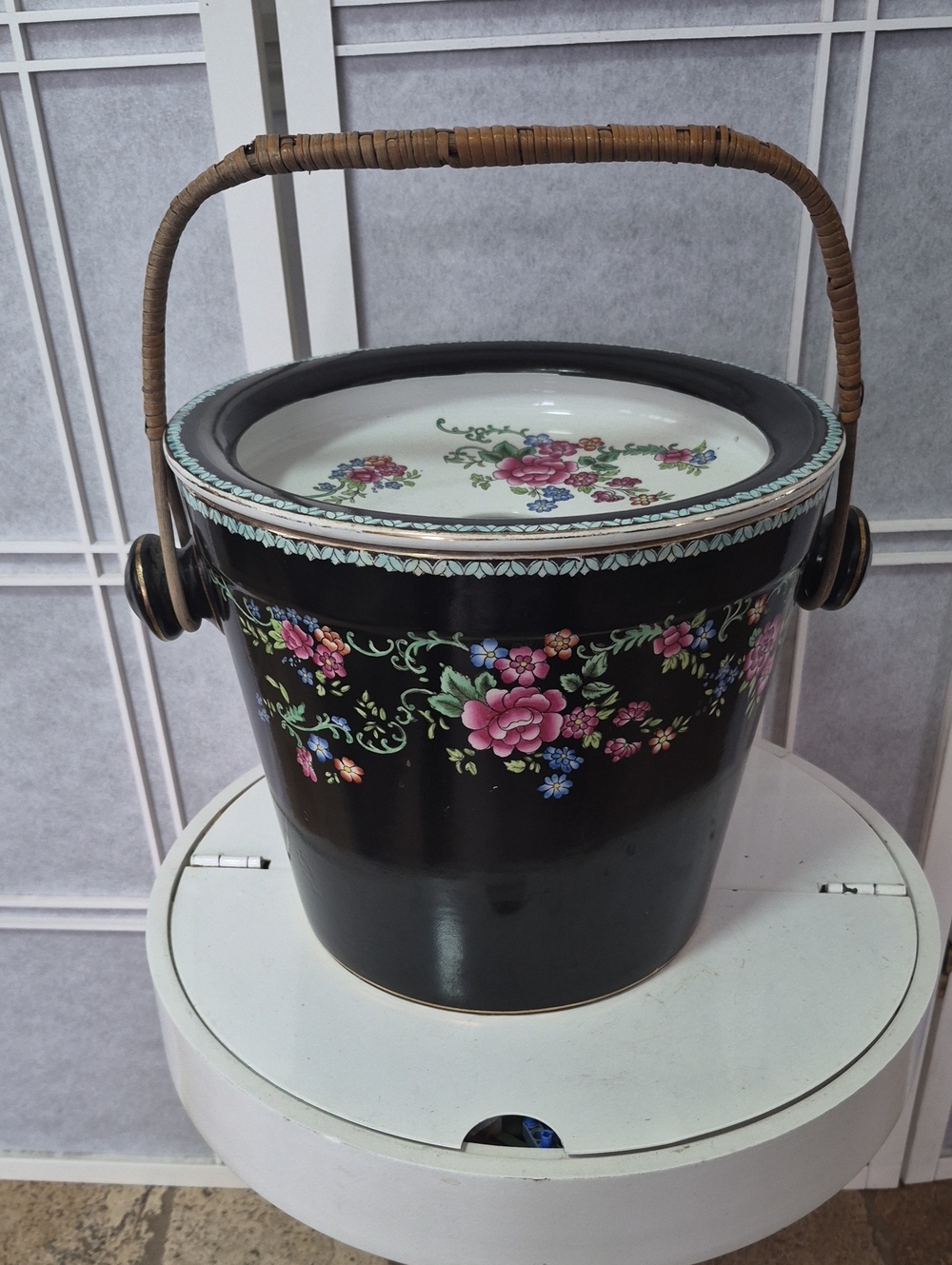 Antique CMT Trademark Porcelain Chamber Pot